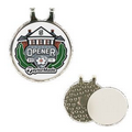 Hat Clip with custom Golf Ball Marker - Direct Print